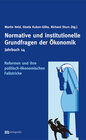 Buchcover Jahrbuch Normative und institutionelle Grundfragen der Ökonomik / Reformen und ihre politisch-ökonomischen Fallstricke