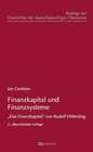 Buchcover Finanzkapital und Finanzsysteme