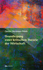 Buchcover Grundlegung einer kritischen Theorie der Wirtschaft