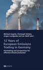 Buchcover 12 Years of European Emissions Trading in Germany