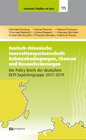 Buchcover Deutsch-chinesische Innovationspartnerschaft: Rahmenbedingungen, Chancen und Herausforderungen