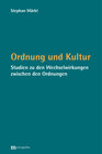 Buchcover Ordnung und Kultur