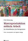 Buchcover Warenproduktion mittels Arbeit