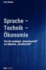 Buchcover Sprache - Technik - Ökonomie