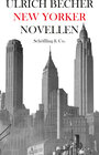 Buchcover New Yorker Novellen