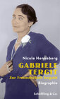 Buchcover Gabriele Tergit. Zur Freundschaft begabt