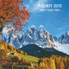 Buchcover Alpen   2015