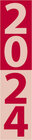Buchcover Streifenplaner Mini Rot 2024