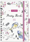 Buchcover Planer Pretty Birds 2025