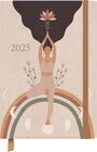 Buchcover Terminkalender Jahresbegleiter Yoga 2025