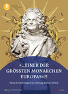 Buchcover „... einer der größten Monarchen Europas“?!