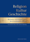 Buchcover Religion, Kultur, Geschichte (Festschrift Klaus Guth)