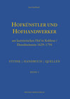Buchcover Hofkünstler und Hofhandwerker am kurtrierischen Hof in Koblenz / Ehrenbreitstein 1629–1794