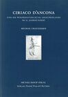 Buchcover Ciriaco D’Ancona und die Wiederentdeckung Griechenlands im 15. Jahrhundert