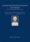 Buchcover Johann Joachim Winckelmann und Bayern