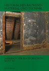Buchcover Historisches Bauwesen Material und Technik