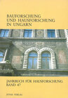 Buchcover Bauforschung und Hausforschung in Ungarn