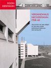 Buchcover Egon Eiermann: Versandhaus Neckermann 1958–60