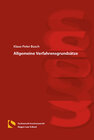Buchcover Allgemeine Verfahrensgrundsätze