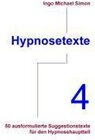 Buchcover Hypnosetexte. Band 4
