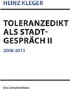 Buchcover Toleranzedikt als Stadtgespräch II