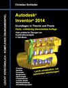 Buchcover Autodesk Inventor 2014 - Grundlagen in Theorie und Praxis