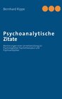 Buchcover Psychoanalytische Zitate
