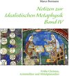 Buchcover Notizen zur Idealistischen Metaphysik IV