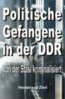 Buchcover Politische Gefangene in der DDR / tredition