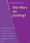 Buchcover War Marx ein Zwilling?