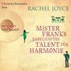 Buchcover Mister Franks fabelhaftes Talent für Harmonie (Gekürzte Lesung) (Download)