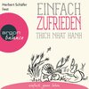 Buchcover Einfach zufrieden (Ungekürzte Lesung) (Download)