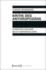 Buchcover Kritik des Anthropozäns