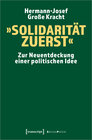 Buchcover »Solidarität zuerst«