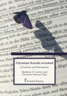 Buchcover Christian Kracht revisited