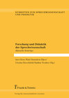 Buchcover Forschung und Didaktik der Sprechwissenschaft