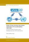 Buchcover Kalter Krieg zwischen den beiden deutschen UN-Gesellschaften 1952–1968