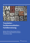 Buchcover Translation – Fachkommunikation – Fachübersetzung