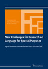 Buchcover New Challenges for Research on Language for Special Purposes