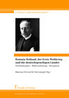 Buchcover Romain Rolland, der Erste Weltkrieg und die deutschsprachigen Länder: Verbindungen – Wahrnehmung – Rezeption / Romain Ro