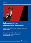 Buchcover Culture and Legacy of the Russian Revolution
