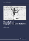 Buchcover Pierre Dubreil – Biographie und kritische Edition