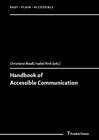 Buchcover Handbook of Accessible Communication