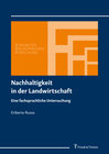 Buchcover Nachhaltigkeit in der Landwirtschaft
