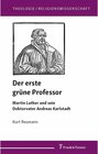 Buchcover Der erste grüne Professor - Kurt Reumann (ePub)