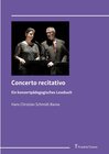 Buchcover Concerto recitativo - Hans Christian Schmidt-Banse (ePub)