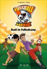 Buchcover Fußball-Haie: Duell im Fußballcamp