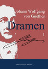 Buchcover Johann Wolfgang von Goethes Dramen