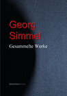 Buchcover Gesammelte Werke Georg Simmels