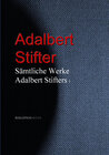 Buchcover Gesammelte Werke Adalbert Stifters